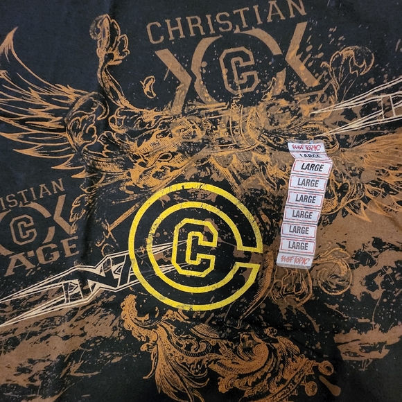 Tna Cristian cage men's tshirt Size L - Picture 2 of 5
